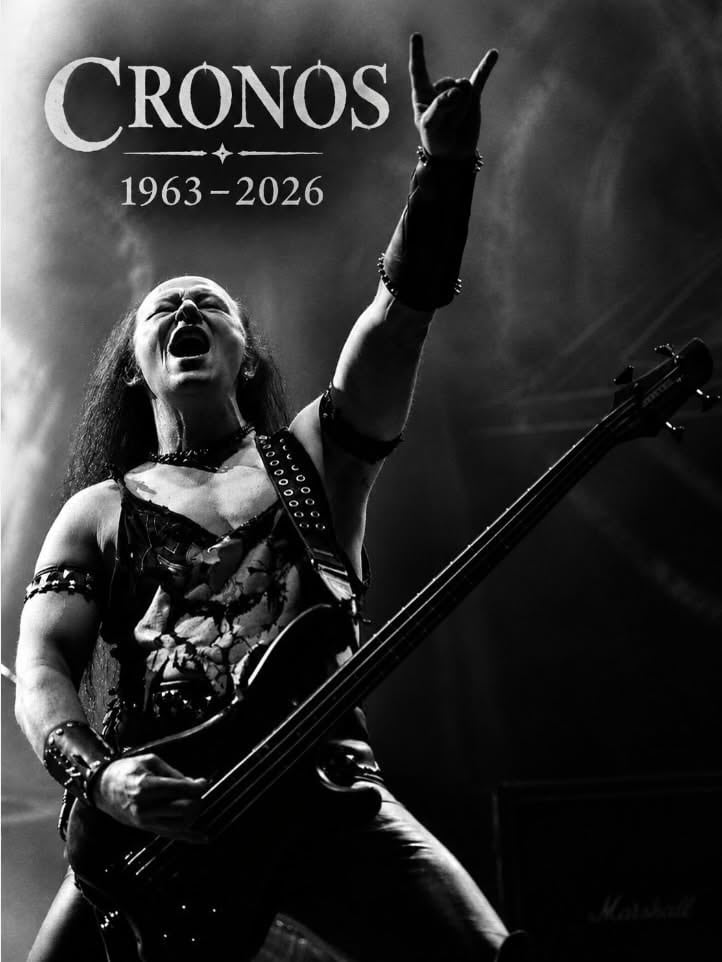 Venom despide a Conrad "Cronos" Lant, su vocalista y bajista.