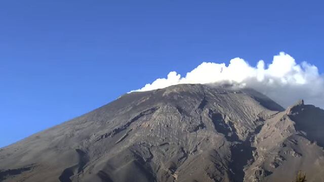 Volcán Popocatépetl hoy 20 de junio