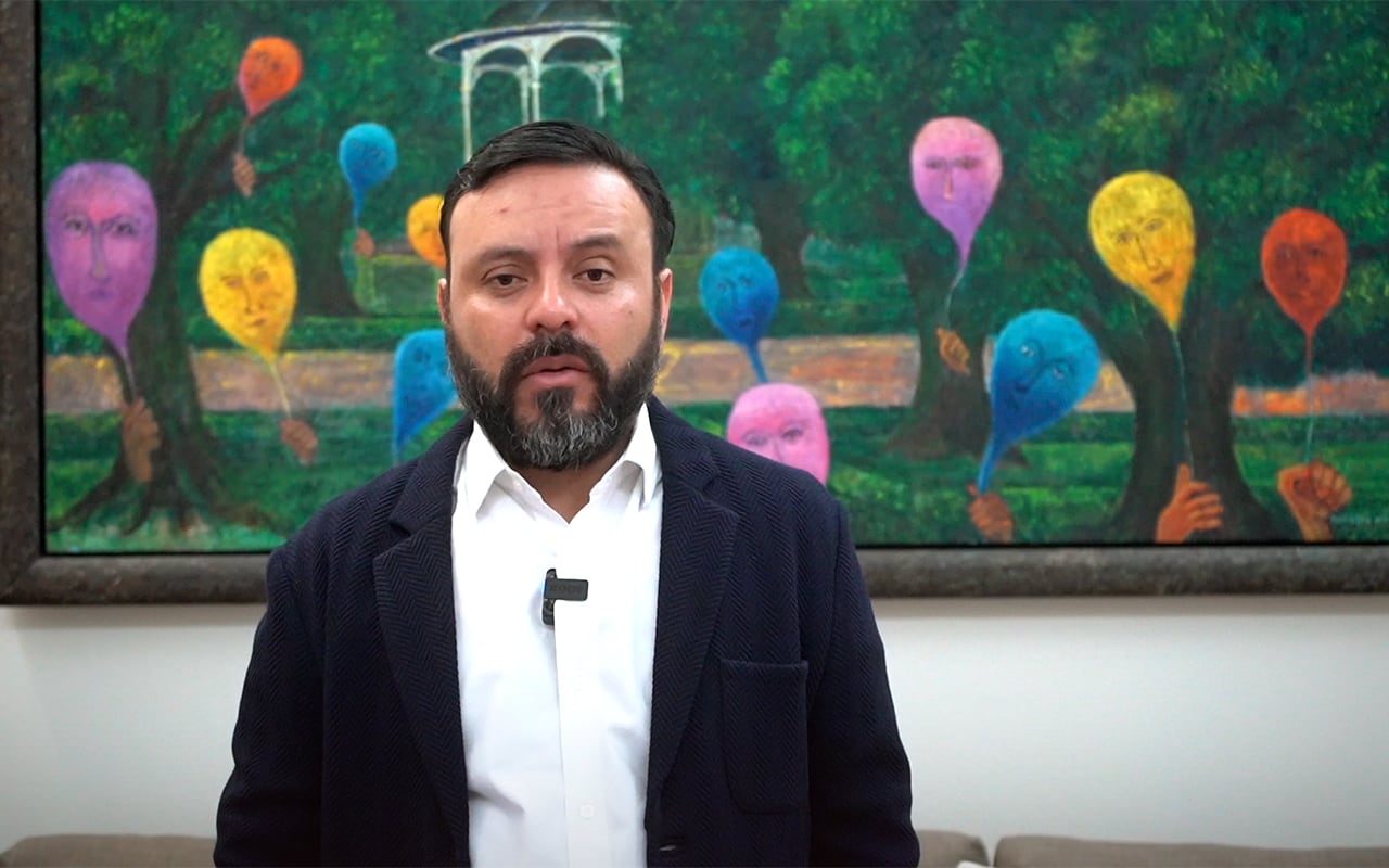 Jesús Romero López presenta planta para atender la problemática de la basura.