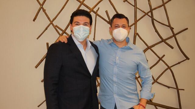 Samuel García y Luis Donaldo Colosio Riojas