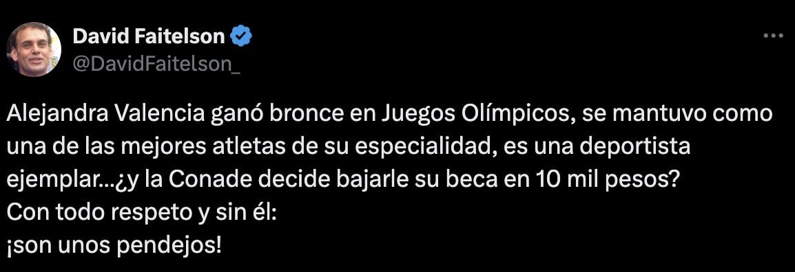 David Faitelson explota contra la Conade