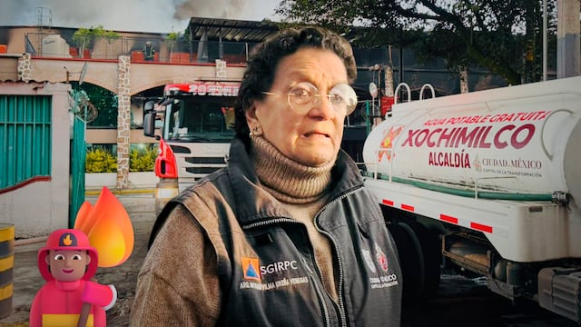 Fuerte incendio en fábrica de plásticos en Xochimilco, casi controlado