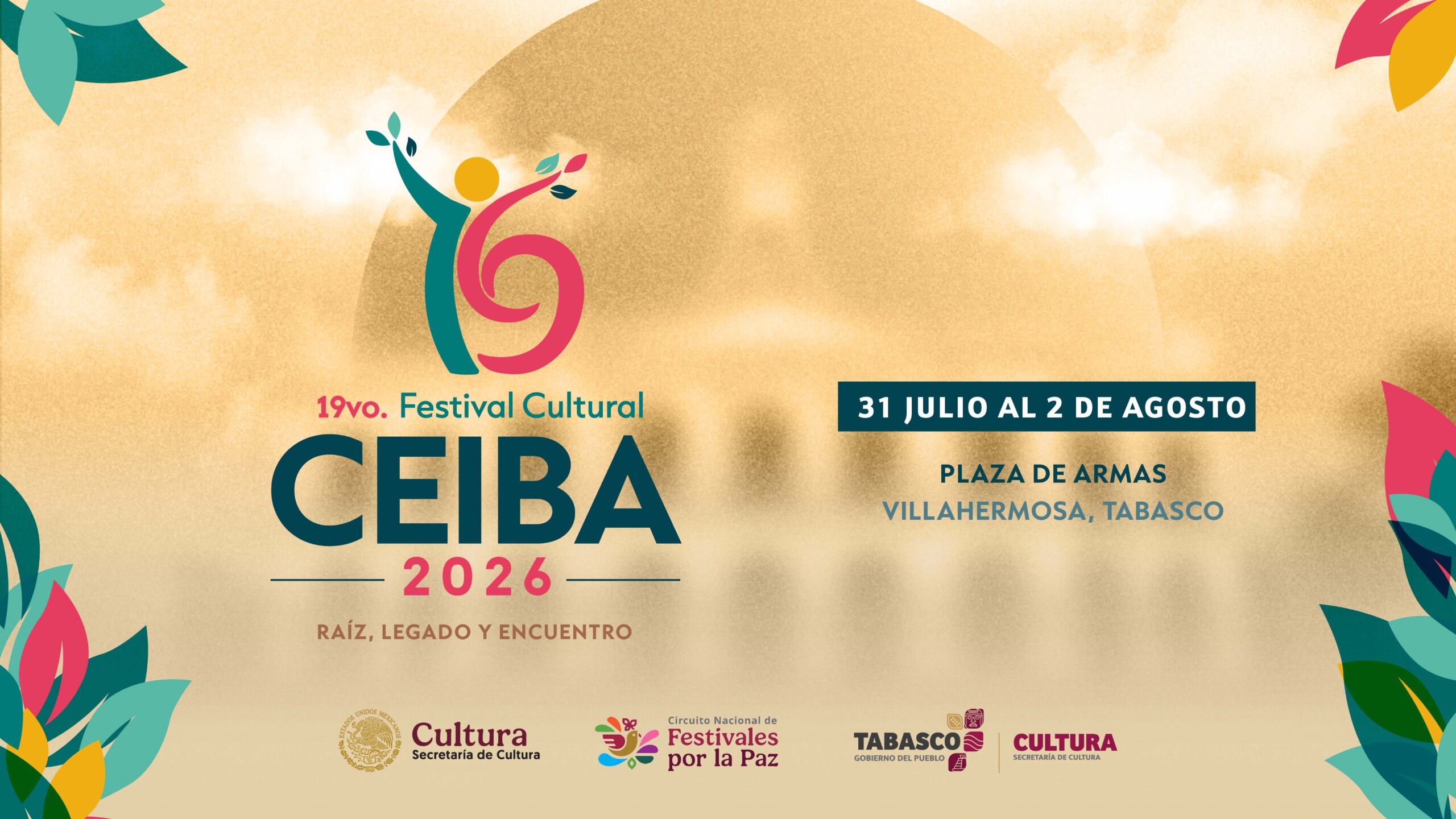 Festival Cultural CEIBA 2026 reunirá a Susana Zabaleta, Inspector y Talento regional en Tabasco