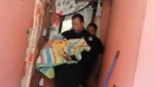 Policías auxilian nacimiento de bebé en Ecatepec