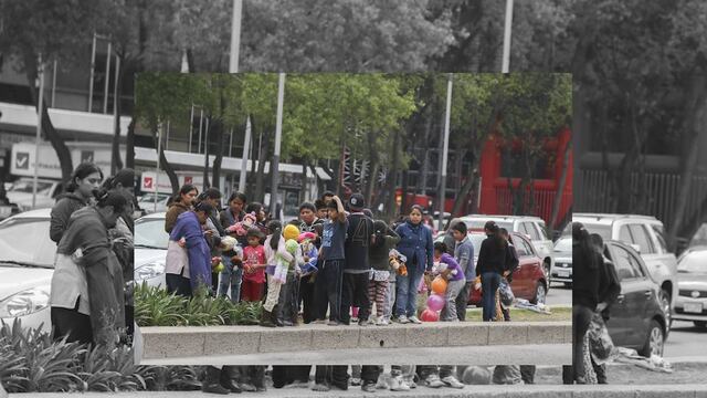 Niños pobres en México