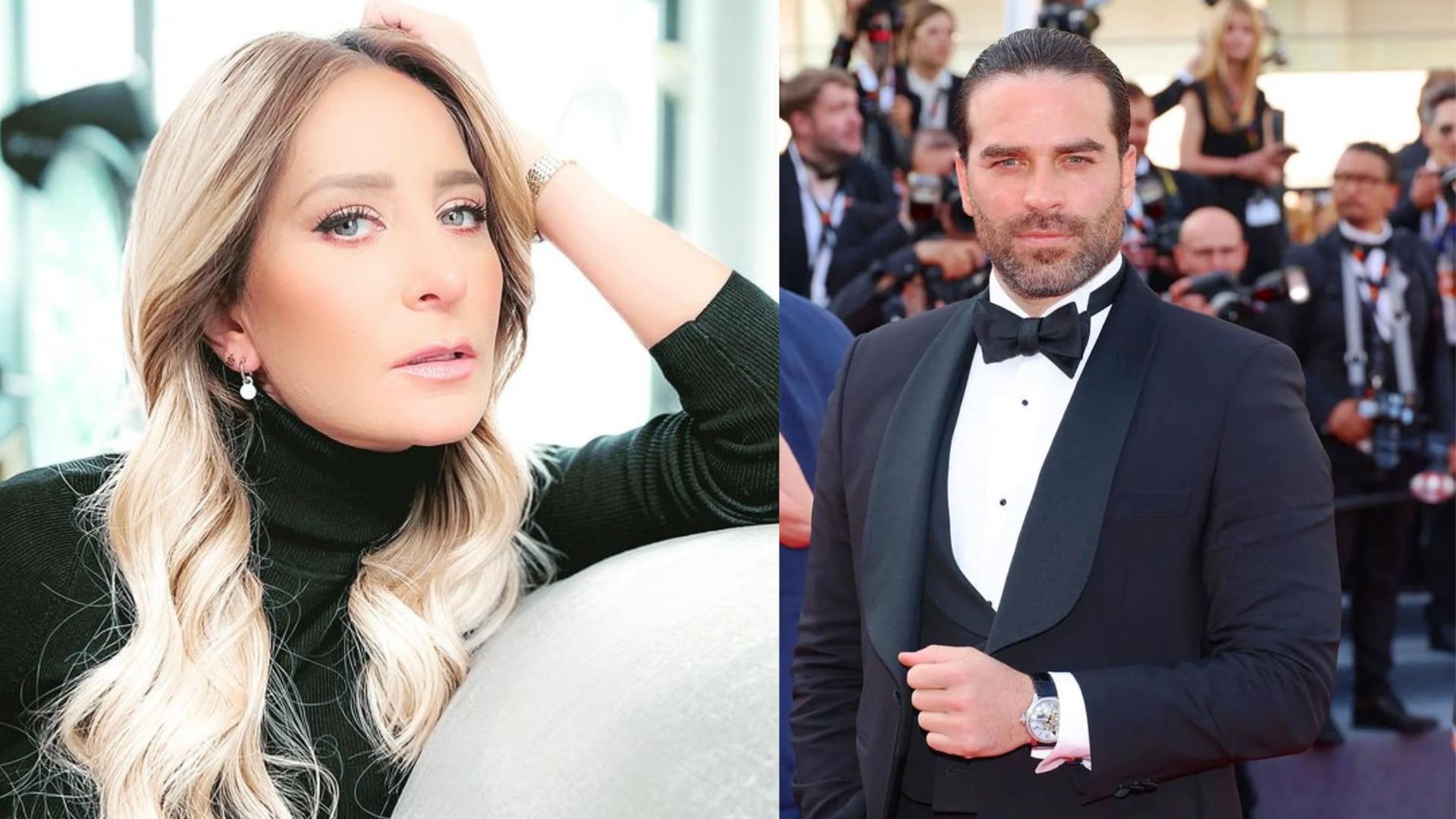 Geraldine Bazán y Alejandro Nones.