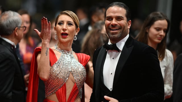 Geraldine Bazán y Alejandro Nones.