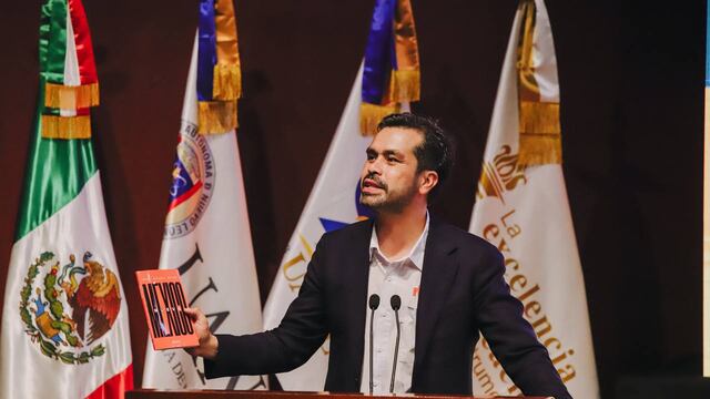 Jorge Álvarez Máynez, candidato presidencial de Movimiento Ciudadano