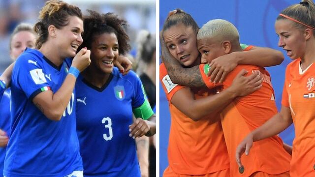 Italia y Holanda vencieron a China y Japón, respectivamente.