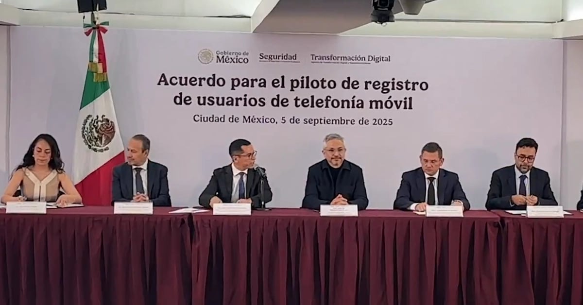 Inicia prueba piloto del registro de telefonía móvil en México.