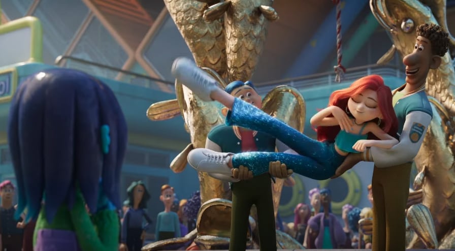 Escena de Krakens y Sirenas: Conoce a los Gillman