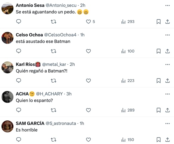 Algunas críticas a la palomera de Batman en Cinemex