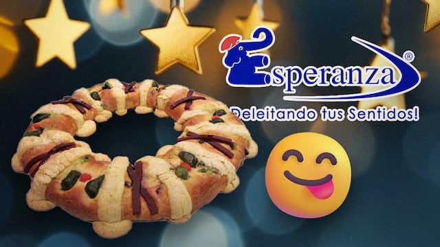 Rosca de Reyes de La Esperanza: Precio, ingredientes y sabores.
