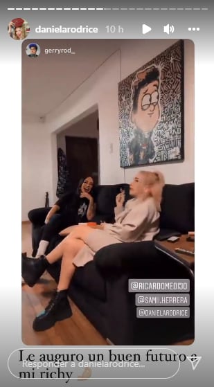 Daniela Rodrice habla sobre Ricardo Pérez y su injerto de cabello.
