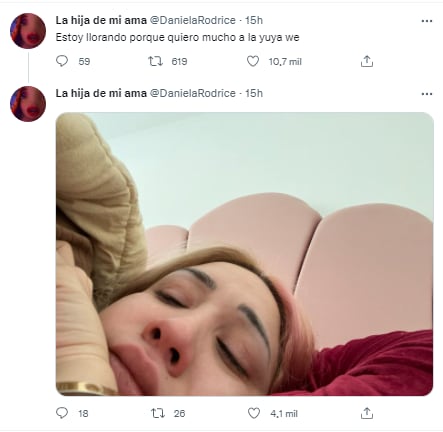 Daniela Rodrice llora por Yuya.