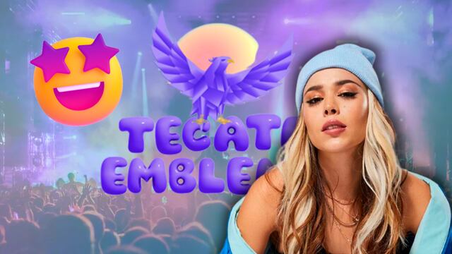 Danna Paola en el Tecate Emblema toma lugar de Enrique Iglesias