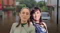 Claudia Sheinbaum defiende trabajo de Rocío Nahle en Veracruz tras las inundaciones