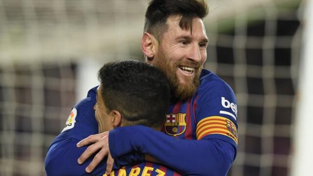 Messi y Suárez