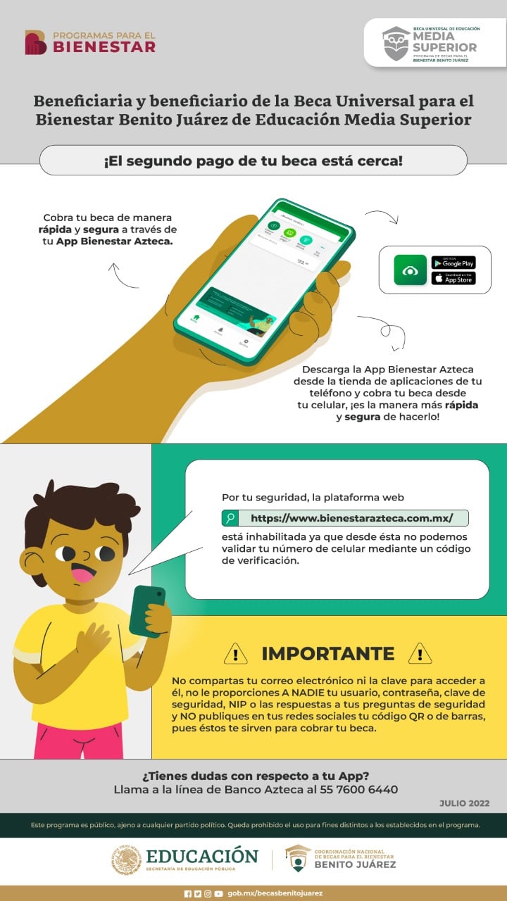 Bienestar Azteca beca