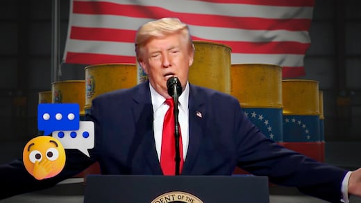 La polémica frase de Trump al presumir la extracción de petróleo en Venezuela
