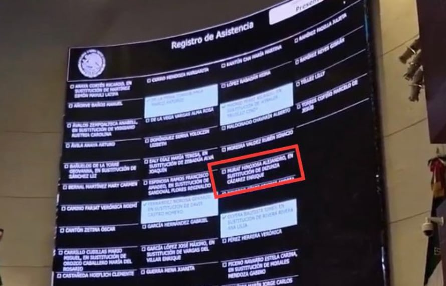 Inzunza no asistirá a la Comisión Permanente