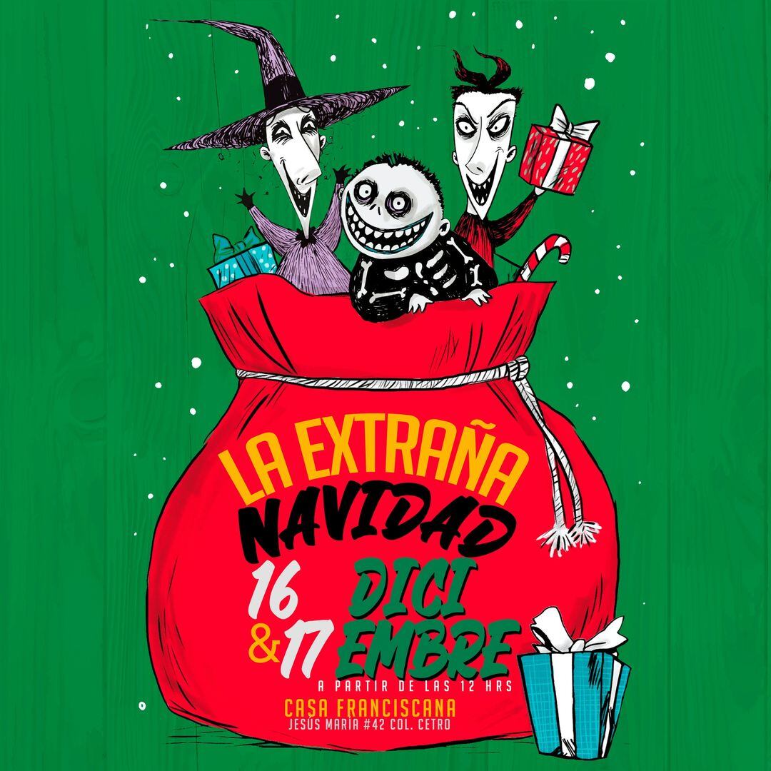 La Extraña Navidad de Tim Burton