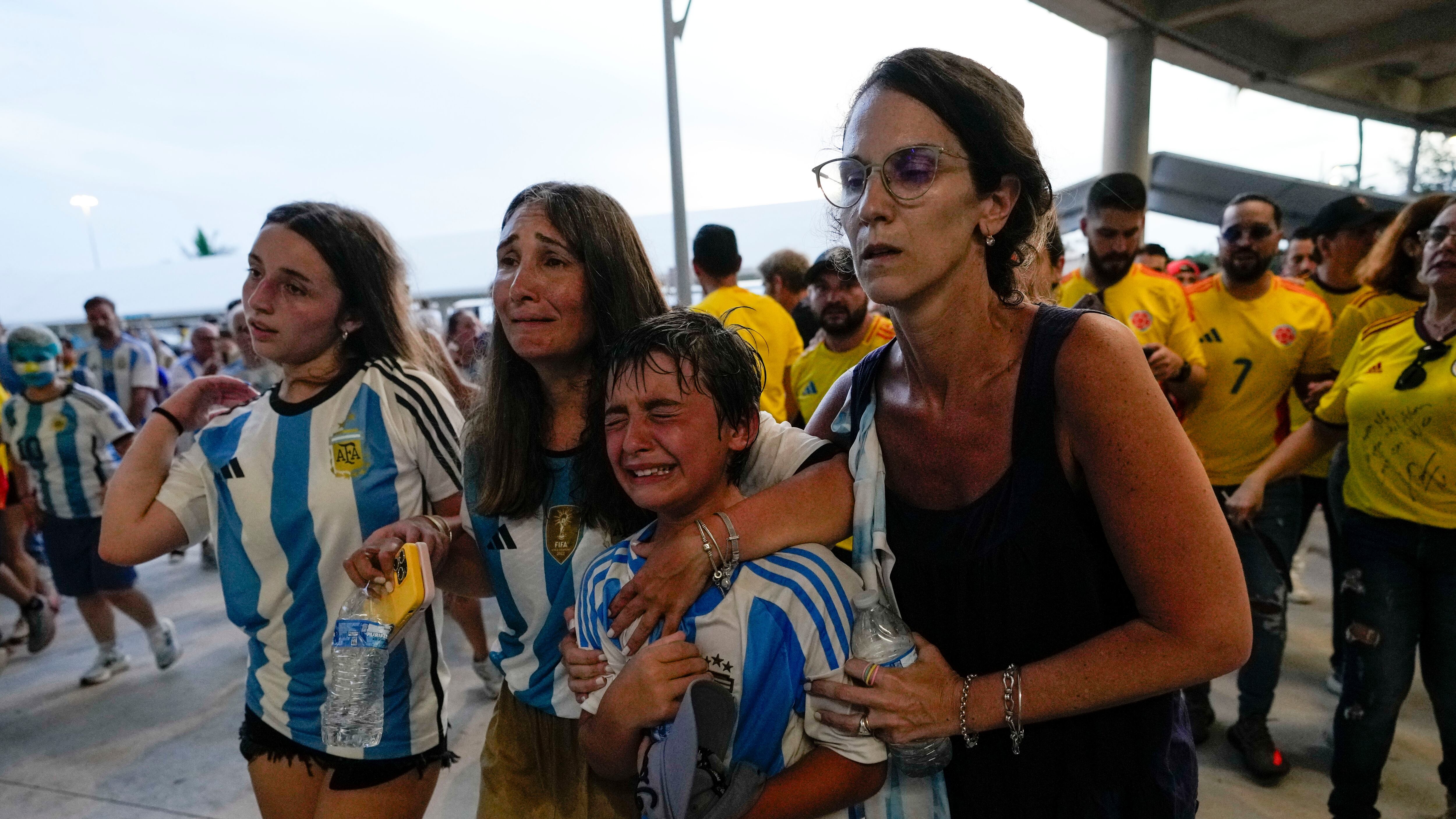 Conmebol le echa la culpa a la seguridad de Miami por los desmanes ocurridos en la Copa América