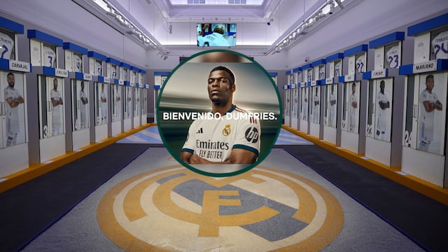 Denzel Dumfries ya entrena con el Real Madrid de José Mourinho