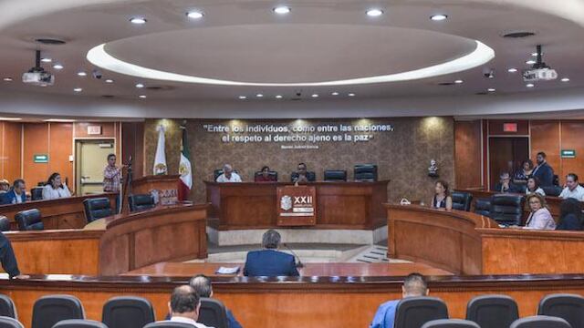 Pleno del Congreso de Baja California.