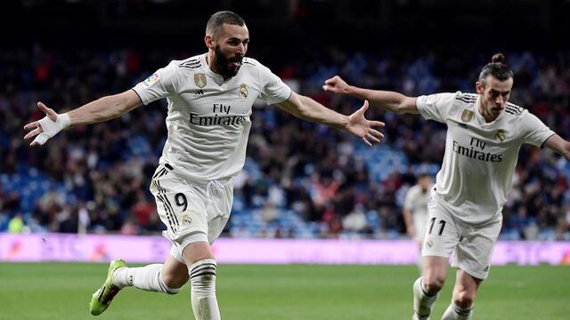 Benzema le dio los 3 puntos al Real Madrid
