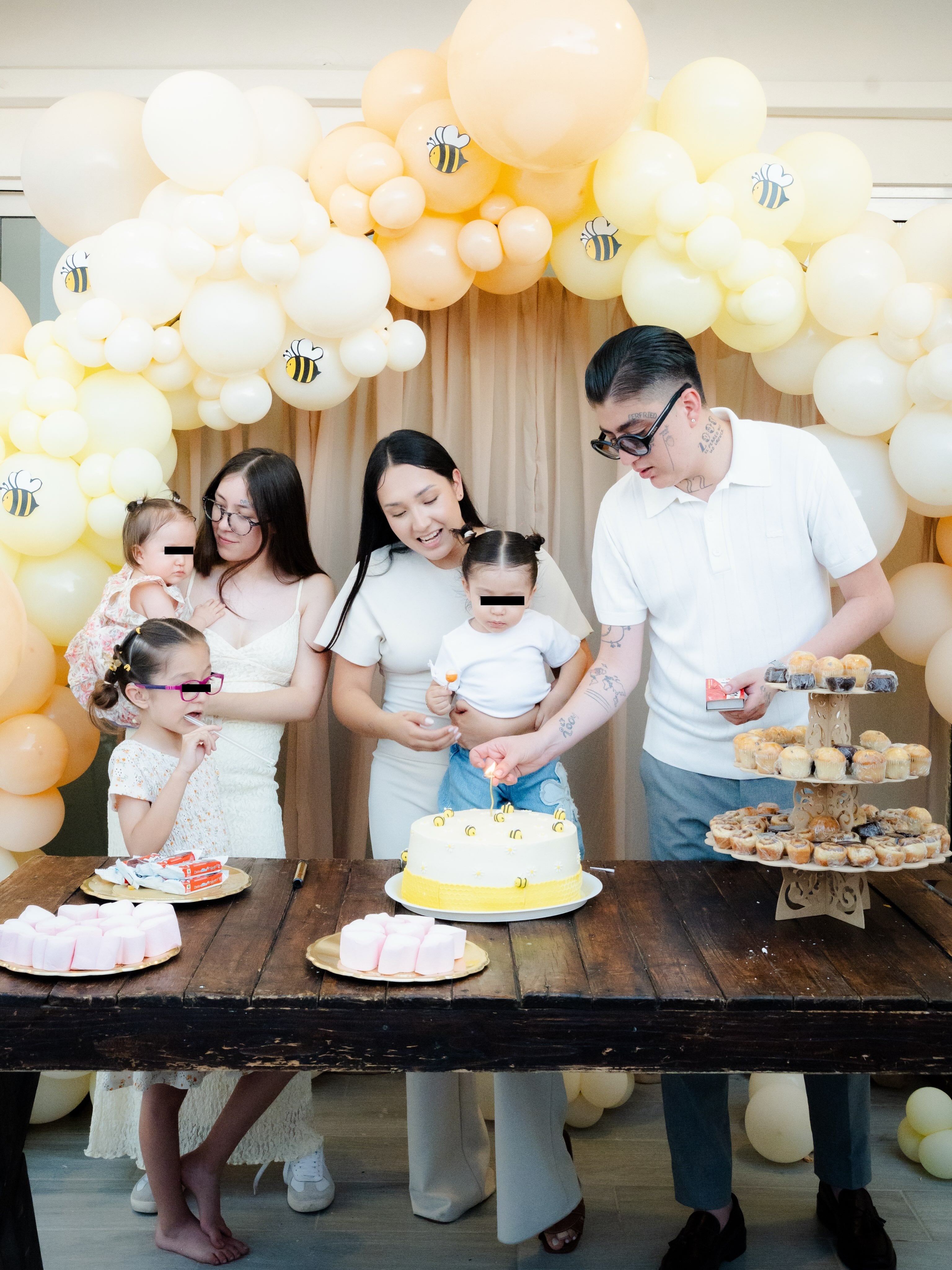 Dani Flow celebra el cumpleaños de su hija Jovalie.