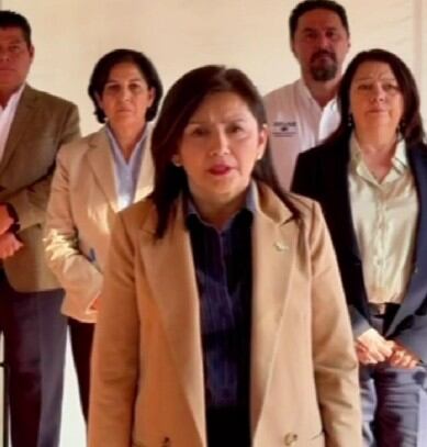 Viridiana Aydeé León Hernández, rectora de la UAEM