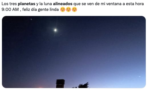 Usuarios reaccionan a la alineación de planetas 2022