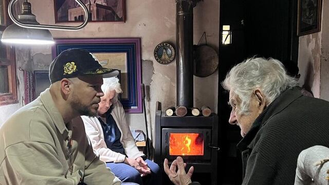 Pepe Mujica y Residente se reunen
