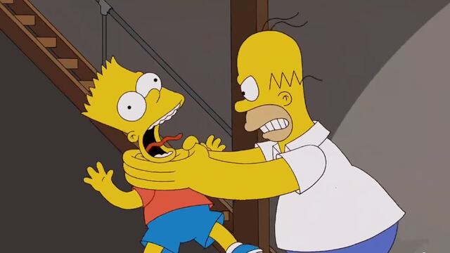 ¿Por qué Homero ya no ahorca a Bart? El cambio en Los Simpson que sorprendió.