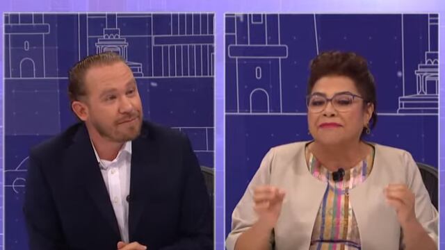 Clara Brugada vs Santiago Taboada en tercer debate CDMX