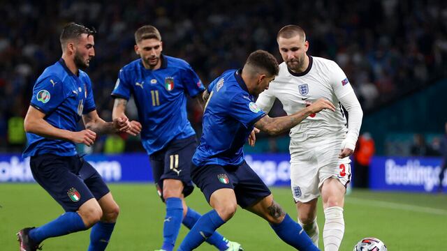 Italia e Inglaterra definen al campeón de la Euro en tiempos extras