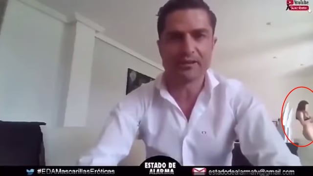 Joven aparece en transmisión