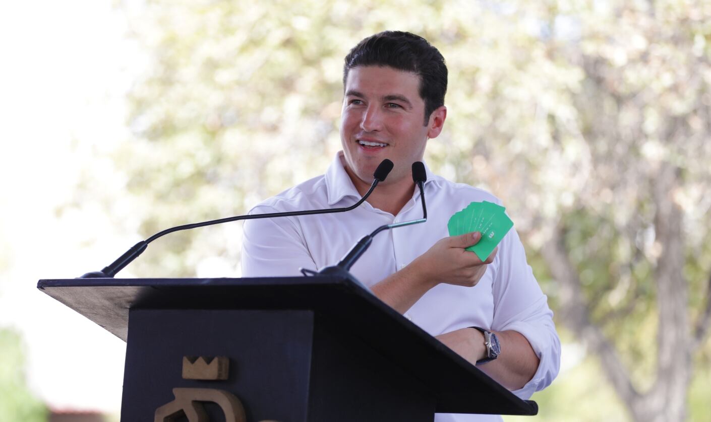 Samuel García, gobernador de Nuevo León