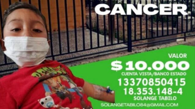 Joaquín, el niño con cáncer
