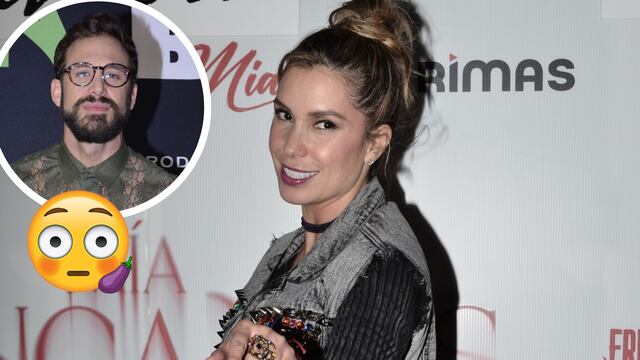 Andrea Escalona ventiló que a Lambda García "se le paró" en una escena sexual de una novela.