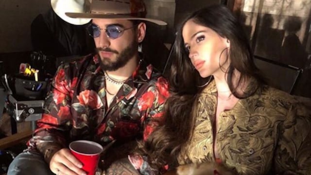 Maluma y Natalia Barulich