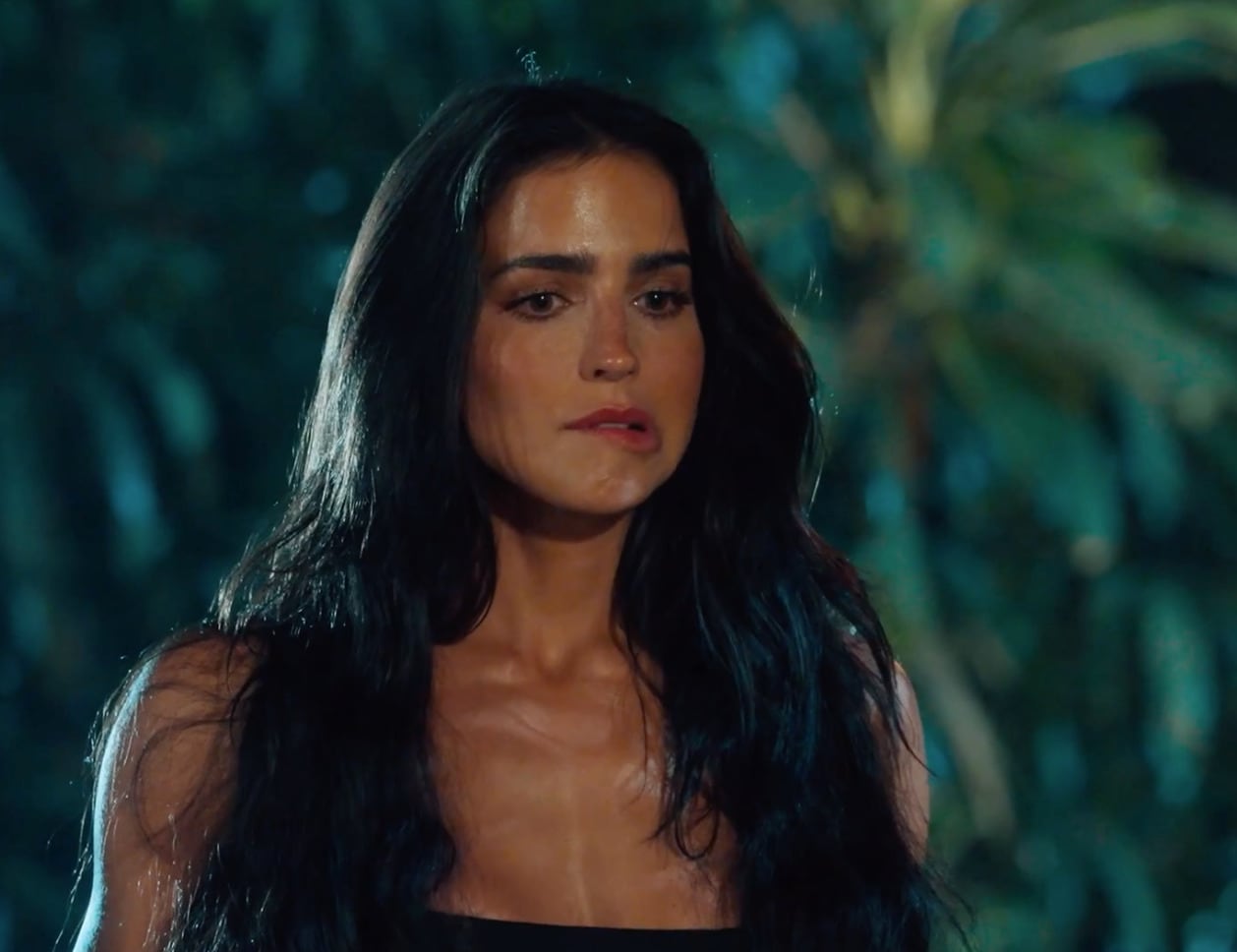 Bárbara de Regil al confesar que fue abusada cuando era niña.