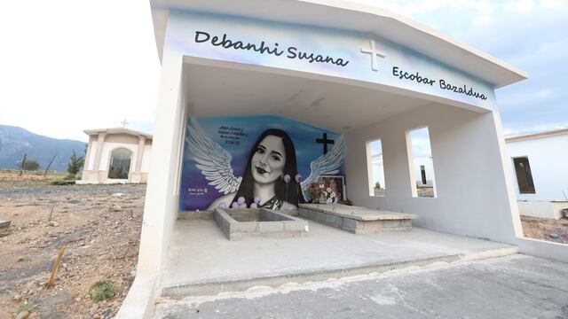 Tumba de Debanhi Escobar.