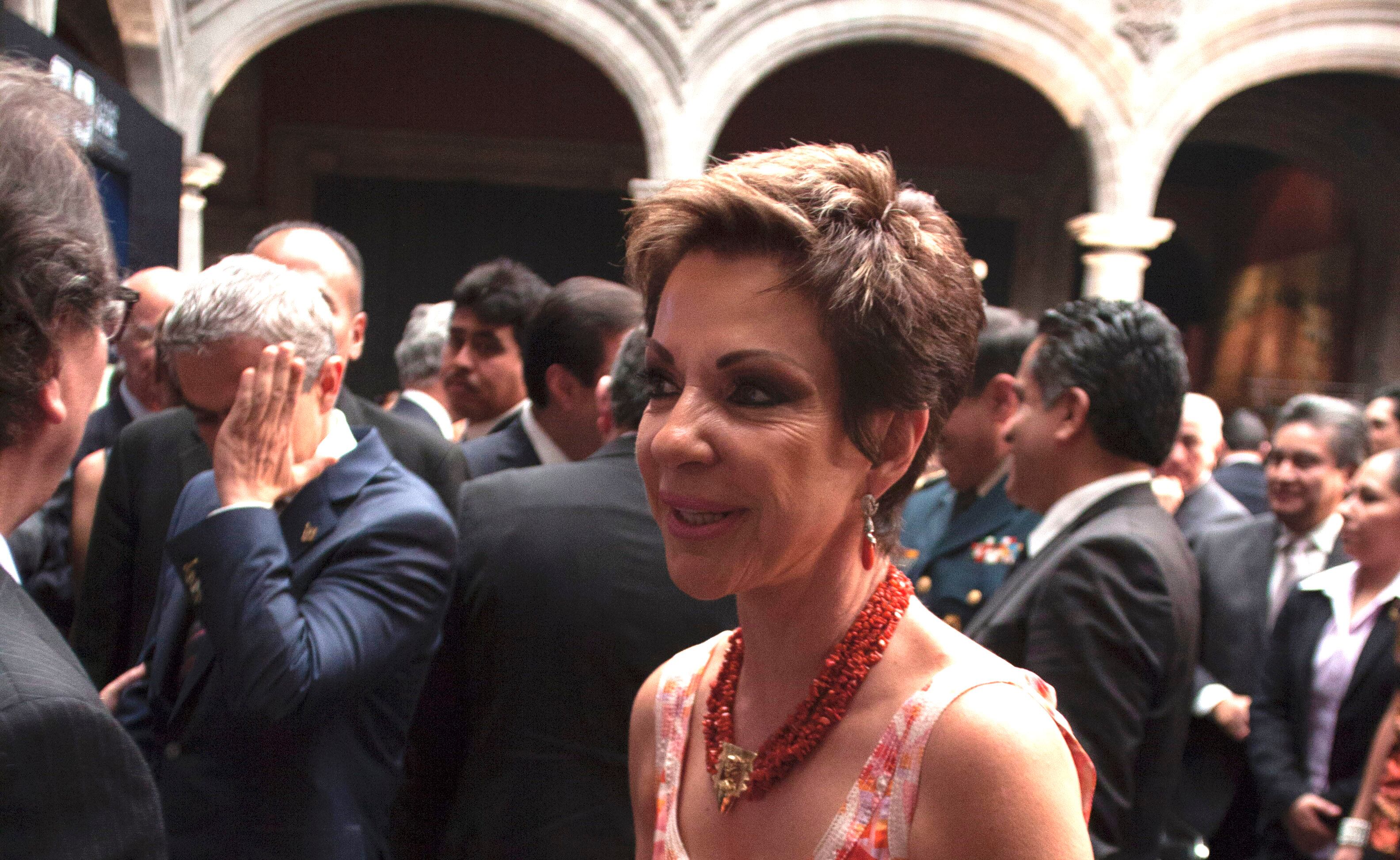 Martha Sahagún Jiménez en imagen del año 2013