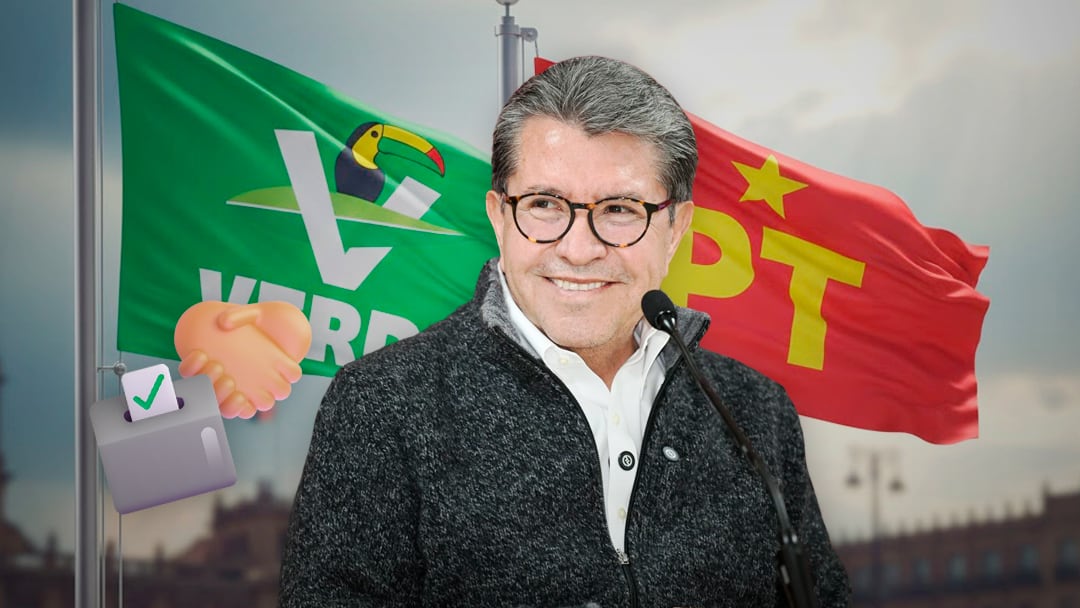 Ricardo Monreal espera PT y PVEM actúen como aliados