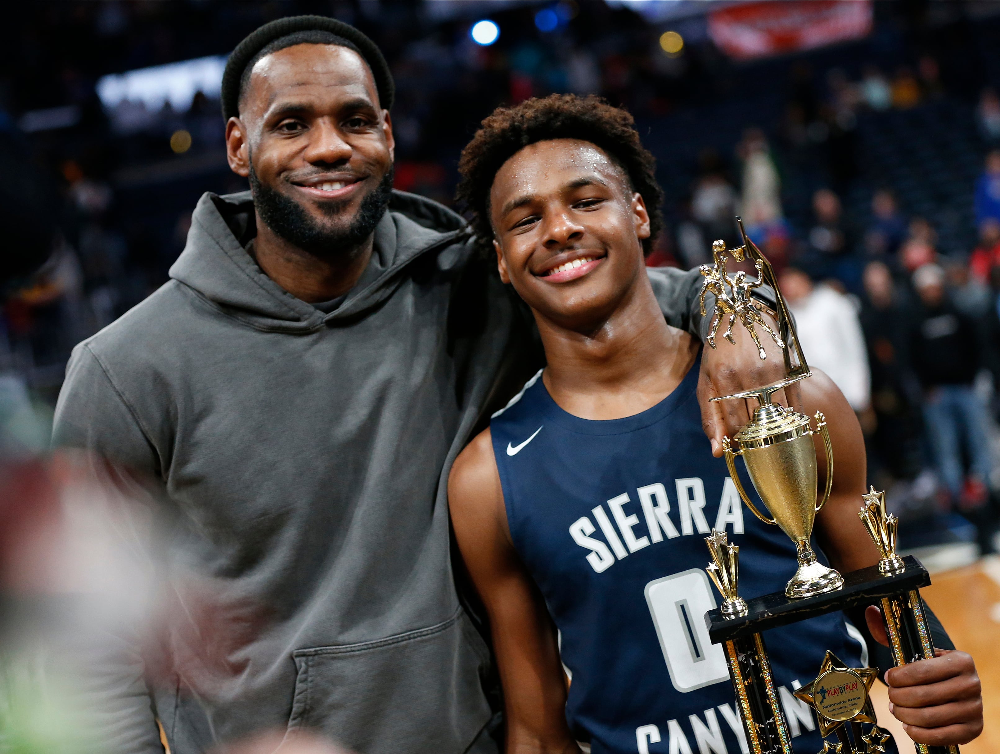 LeBron James y Bronny