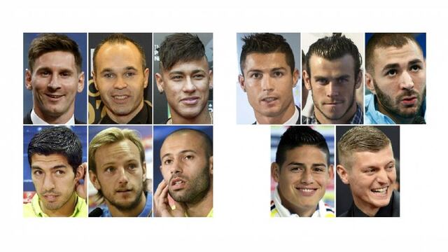 Destaca la inclusión de 6 jugadores del Barcelona. Desde 2008, el galardón ha quedado en manos de sólo dos jugadores: Cristiano Ronaldo y Lionel Messi.