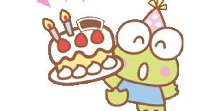 Dibujos cumpleaños Keroppi