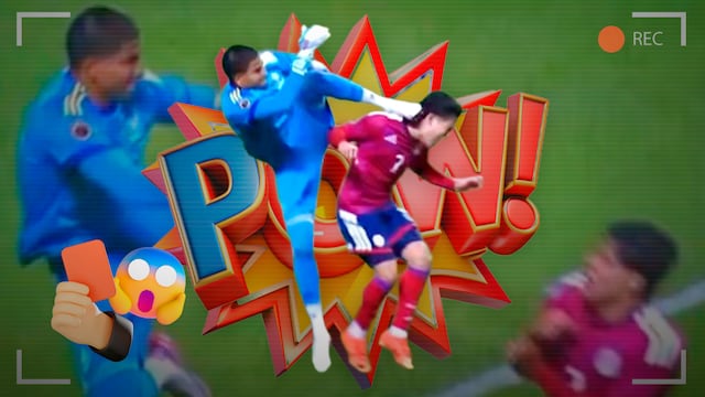 Juan Liceaga fue expulsado en el partido de la Sub-20 de México vs Costa Rica.